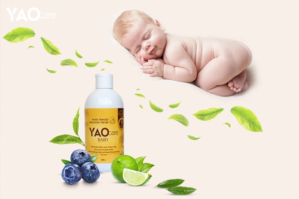 Yaocare baby với thành phần thảo dược tự nhiên nâng niu làn da bé